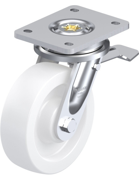 LO-SPO 160G-ST pasukamas ratukas su stabdžiais