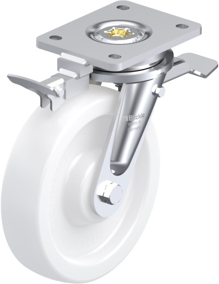 LO-SPO 200G-ST-RI4 pasukamas ratukas su stabdžiais