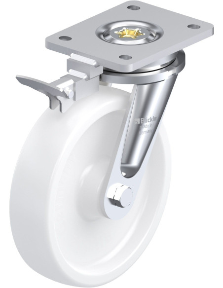 LO-SPO 201G-RI4 pasukamas ratukas su stabdžiais