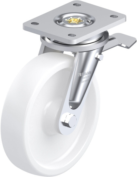 LO-SPO 201G-ST pasukamas ratukas su stabdžiais