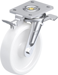 LO-SPO 201G-ST-RI4 pasukamas ratukas su stabdžiais