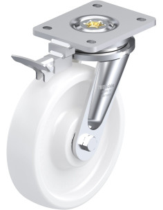 LO-SPO 201K-RI4 pasukamas ratukas su stabdžiais