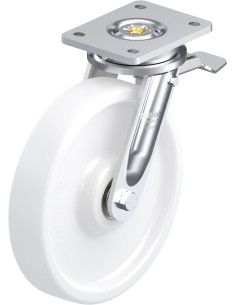 LO-SPO 251K-ST pasukamas sintetinis ratukas su stabdžiais