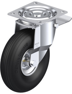 L-P 261R-ST - pasukamas pneumatinis ratukas su stabdžiais