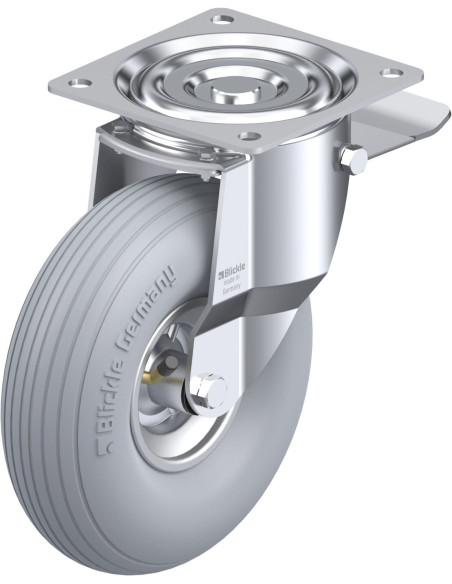 L-P 261R-ST-SG pasukamas pneumatinis ratukas su stabdžiais