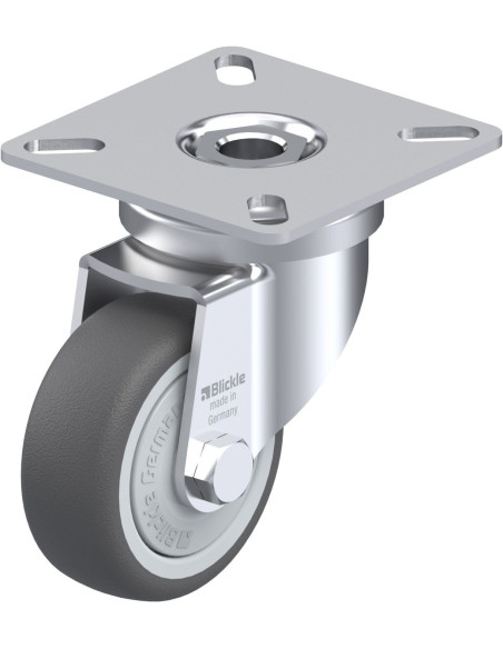 LPA-PATH 50KF poliuretano pasukamas ratukas, 50 mm