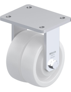 BOD-SPO 125K sintetinis dvigubas fiksuotas ratukas