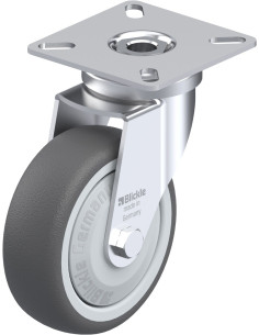 LPA-PATH 75KF poliuretano pasukamas ratukas 75 mm