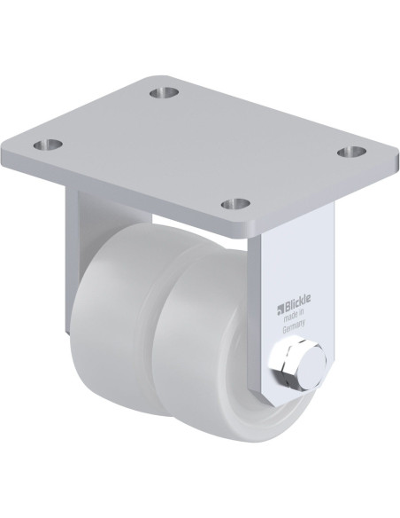 BOD-SPO 80K dvigubas fiksuotas sintetinis ratukas