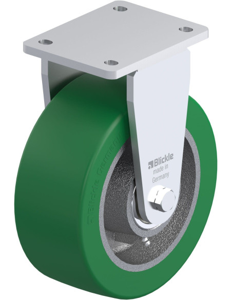 BO-GST 202K poliuretano fiksuotas ratukas 200 mm