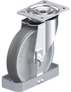 L-PATH 200G-FS poliuretano pasukamas ratukas 200 mm