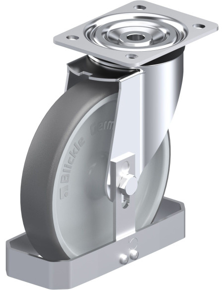 L-PATH 200G-FS poliuretano pasukamas ratukas 200 mm