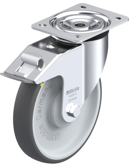 L-PATH 200KA-FI-ELS antistatinis ratukas su stabdžiais