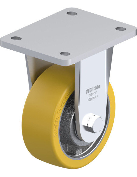 BO-GTH 127K poliuretano ratukas, fiksuotas, 125 mm