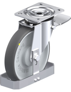 L-PATH 200KA-ST-ELS-FS antistatinis ratukas su stabdžiais