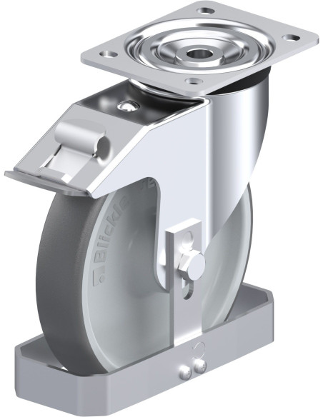 L-PATH 200R-FI-FS poliuretano pasukamas ratukas su