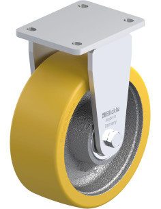 BO-GTH 202K poliuretano fiksuotas ratukas 200x80 mm