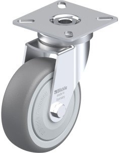 LPA-TPA 75KF pasukamas ratukas su guminiu protektoriumi