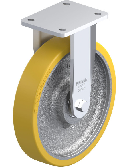 BO-GTH 251K poliuretano ratukas, fiksuotas, 250 mm