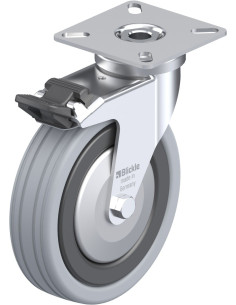 LPA-VPA 100G-FI-FA - pasukamas ratukas su stabdžiais, 100 mm