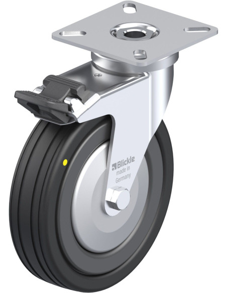 LPA-VPA 100K-FI-EL-FA antistatinis ratukas su stabdžiais