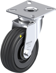 LPA-VPA 75K-EL antistatinis pasukamas ratukas 75 mm