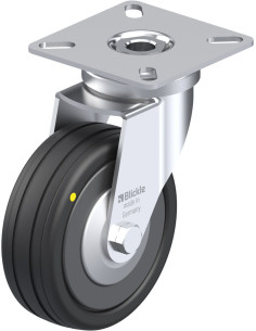 LPA-VPA 75K-EL-FA antistatinis pasukamas ratukas 75 mm