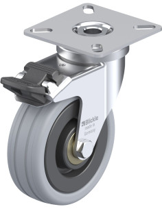 LPA-VPA 75K-FI pasukamas guminis ratukas su stabdžiais