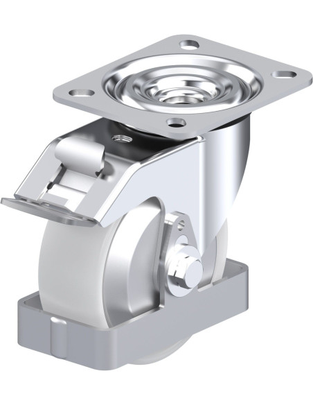 Pasukamas ratukas su stabdžiais L-PO 100G-FI-FA-FS