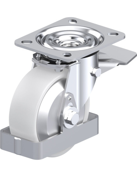 L-PO 100G-ST-FA-FS pasukamas ratukas su stabdžiais