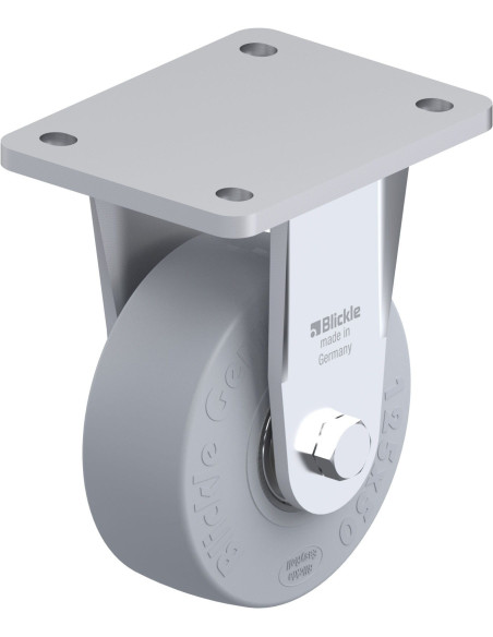 BO-SE 125K-SG fiksuotas ratukas dengtas guma