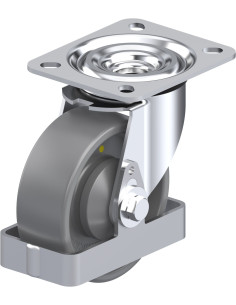 L-PO 100KA-ELS-FS antistatinis pasukamas ratukas 100 mm