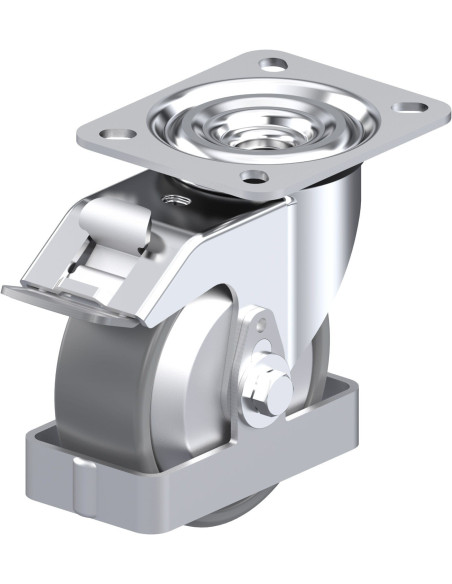 L-PO 100KA-FI-ELS-FA-FS antistatinis ratukas su stabdžiais