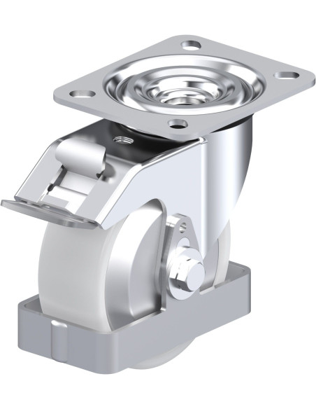 L-PO 100KA-FI-FA-FS pasukamas ratukas su stabdžiais