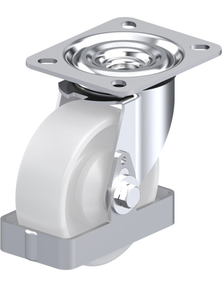 L-PO 100KA-FS pasukamas ratukas, 100 mm, sintetinis