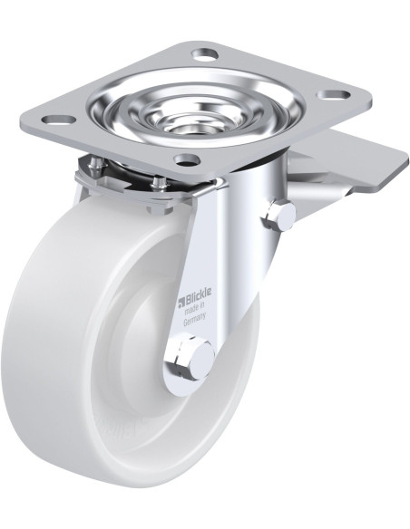 L-PO 100KA-ST pasukamas ratukas su stabdžiais