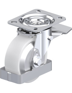 L-PO 100KA-ST-FA-FS pasukamas ratukas su stabdžiais