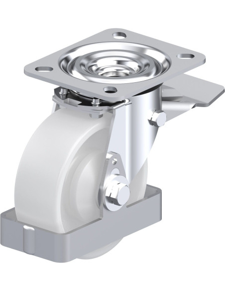 L-PO 100KA-ST-FS pasukamas ratukas su stabdžiais