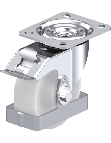 L-PO 100R-FI-FS pasukamas ratukas su stabdžiais