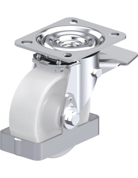 L-PO 100R-ST-FS: 100 mm sintetinis pasukamas ratukas su