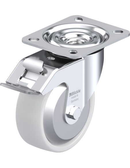 L-PO 100XR-FI-FA pasukamas ratukas su stabdžiais