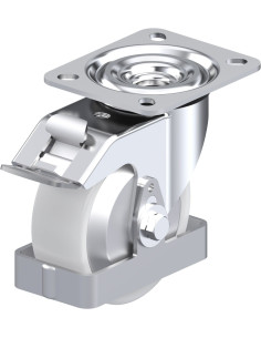 L-PO 100XR-FI-FA-FS - 100 mm sintetinis pasukamas ratukas