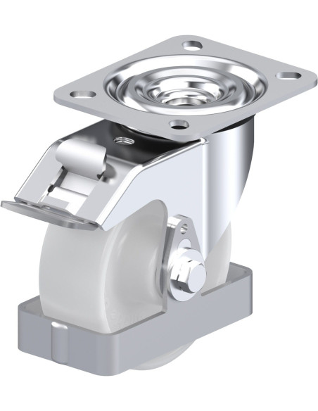 L-PO 100XR-FI-FS pasukamas ratukas su stabdžiais