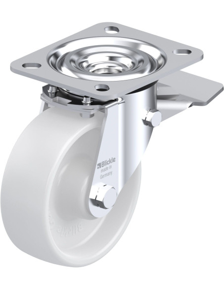 L-PO 100XR-ST pasukamas ratukas su stabdžiais