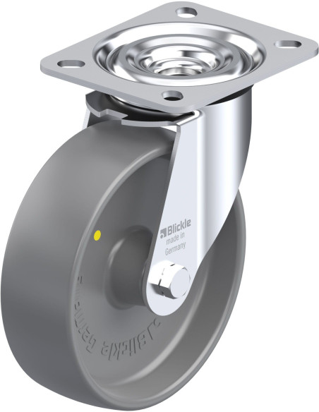 L-PO 125G-ELS antistatinis pasukamas ratukas 125 mm