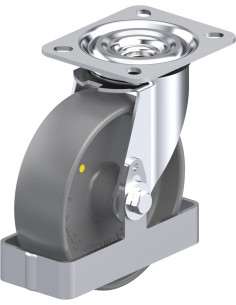 Antistatinis pasukamas ratukas L-PO 125G-ELS-FS