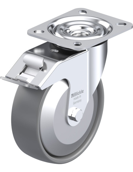 L-PO 125G-FI-ELS-FA antistatinis pasukamas ratukas su