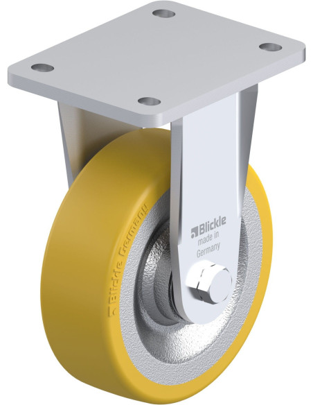 BO-SETH 150K poliuretano fiksuotas ratukas