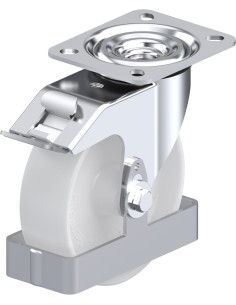 L-PO 125G-FI-FS pasukamas ratukas su stabdžiais