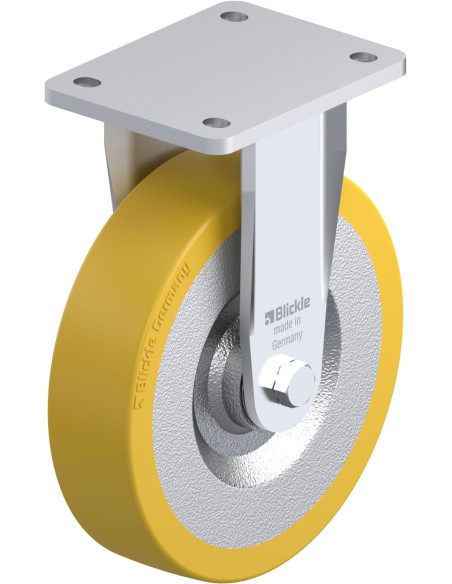 BO-SETH 200K poliuretano fiksuotas ratukas 200 mm